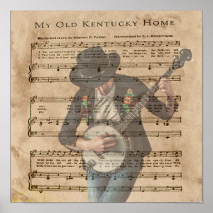 POSTER MINHA VELHA CASA KENTUCKY