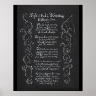 Póster Minha vida é mas uma tecelagem