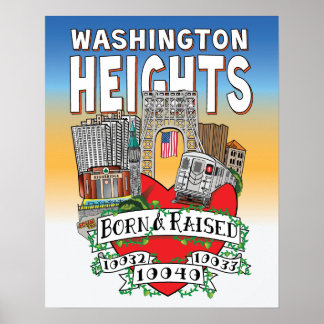 PÓSTER MINHAS ALTURAS DE WASHINGTON