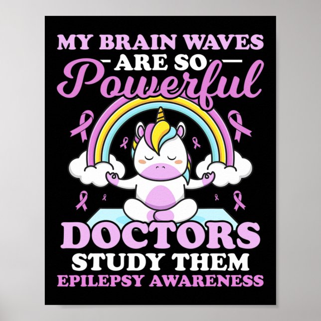 Poster Minhas Ondas Cerebrais São Tão Poderosas que os Mé (Frente)