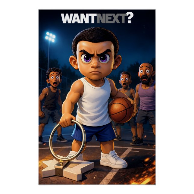 Póster Mini Baller - Quer Próximo Cartaz (Frente)