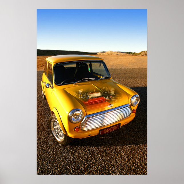 Poster Mini Cooper (Frente)