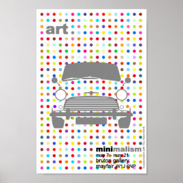 Poster Mini Cooper clássica de Damian