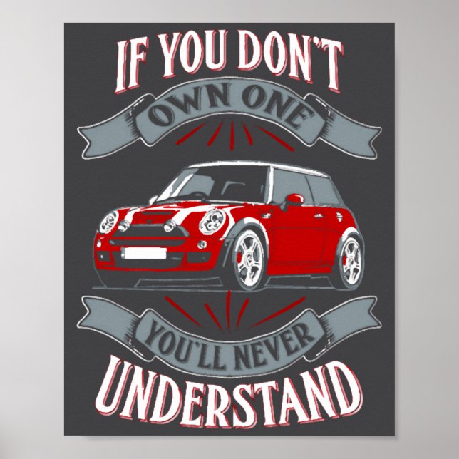 Poster Mini Cooper Mini Cooper You Dont Own One Mi  (Frente)