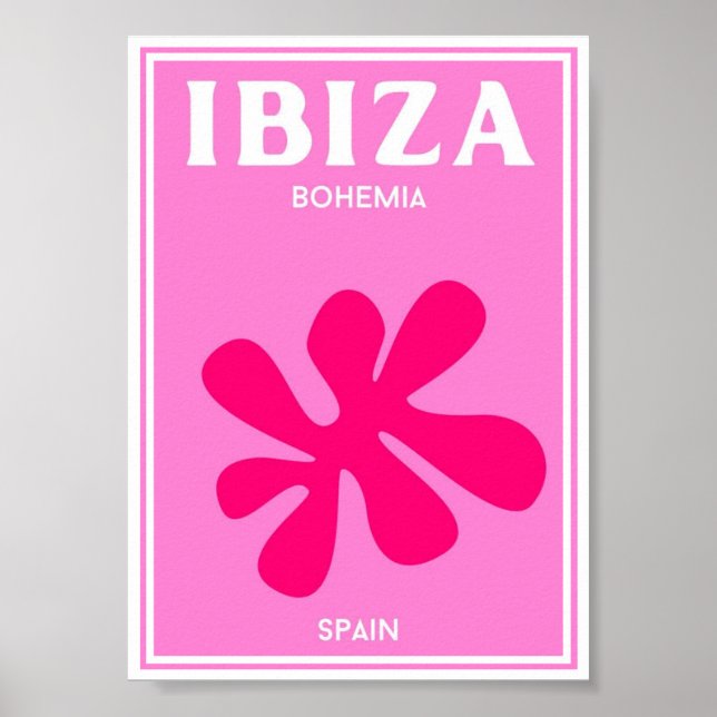 Poster Mini Pôster - Ibiza Boêmia (Frente)