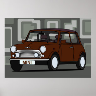 Póster Mini retro