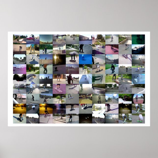 Póster Miniatura do vídeo do skate Tinypic (Frente)