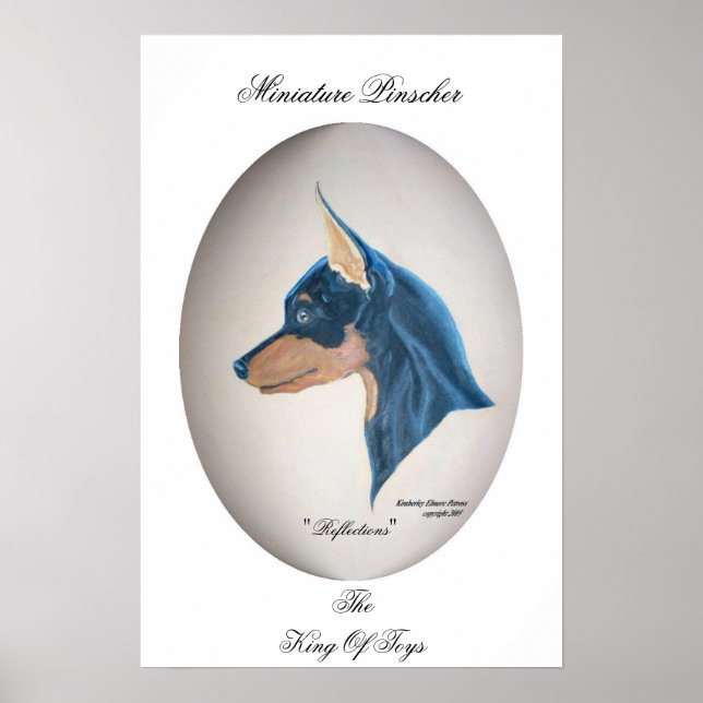 Poster Miniatura Pinscher (Frente)
