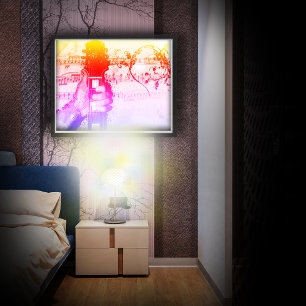 Poster Miniaturas até música (Versão Colorida)