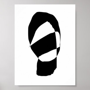 Póster Minimal Black and White