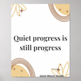 Poster Minimalist Motivation Quote