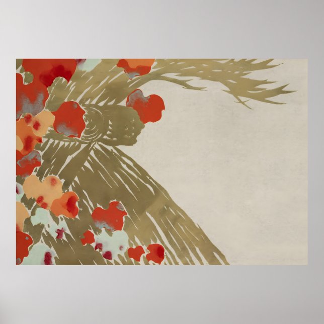 Poster Minimalista Bege (Frente)