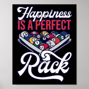 Poster Minimalista da Piscina de rack perfeita para felic