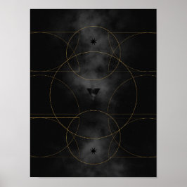 Poster Minimalista de meio século de arte moderna