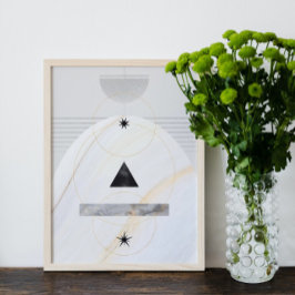 Poster Minimalista de meio século de arte moderna