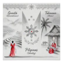 Minimalista Lavagem de Tinta Filipina