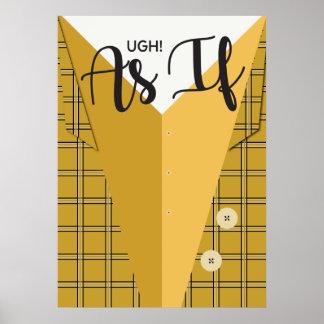 Poster Minimalista sem precedentes