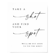 Minimalista - Tome um Sinal de Casamento Bebida