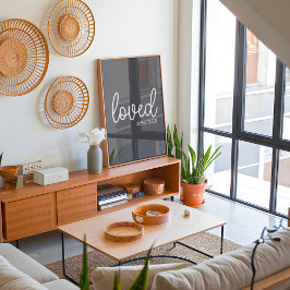 Poster Mínimo de citação de Faith Love