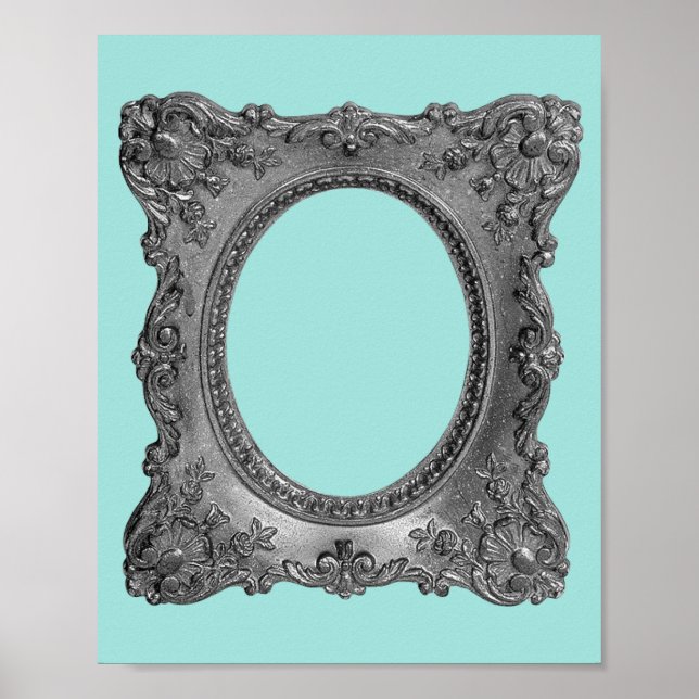 Poster Mínimo de quadro de imagem vitoriano (Frente)