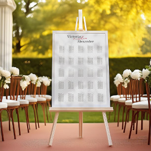 Póster Mínimo Elegante Com Gráfico De Destaque Vermelho