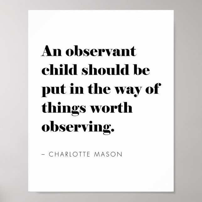 Poster mínimo moderno e inspirador educacional (Frente)