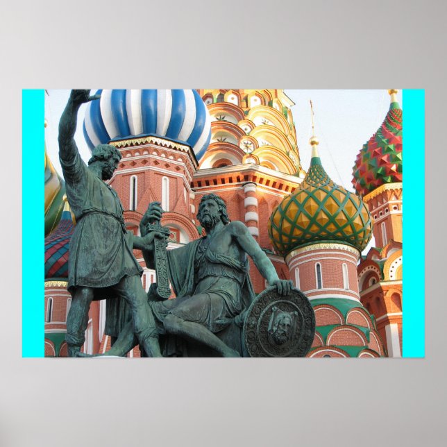 Póster Minin e Pozharsky (Frente)