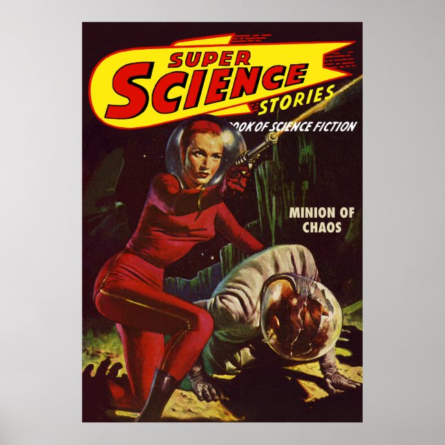 Póster minion do caos (Frente)