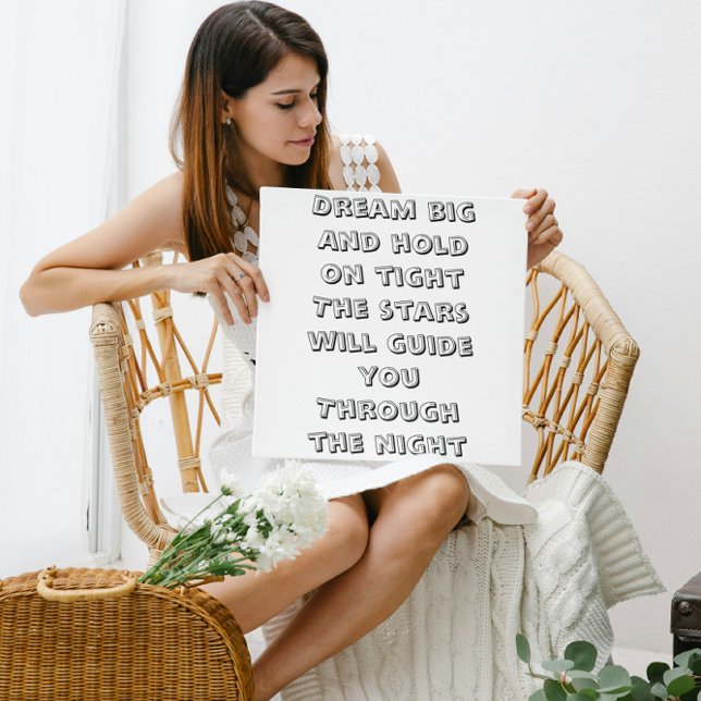 Poster Minipoema inspirador do sonho (Criador carregado)