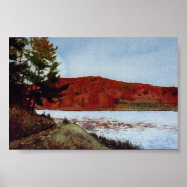 Póster MiniPoster de paisagem (Frente)
