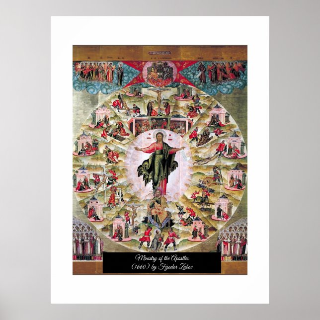 Poster Ministério dos Apóstolos (Frente)