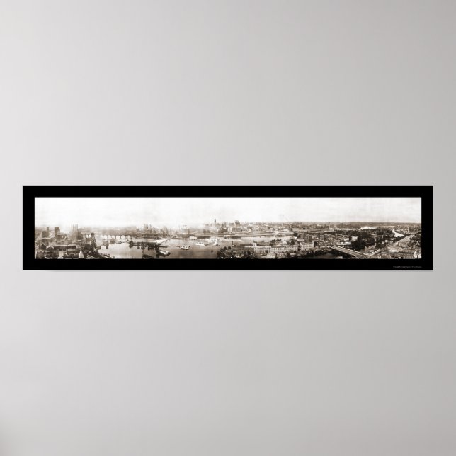Póster Minneapolis, Foto MN 1915 (Frente)