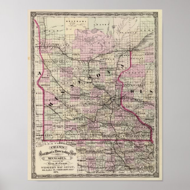 Póster Minnesota 9 (Frente)