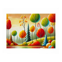 Minnesota Autumn Forest e Lake