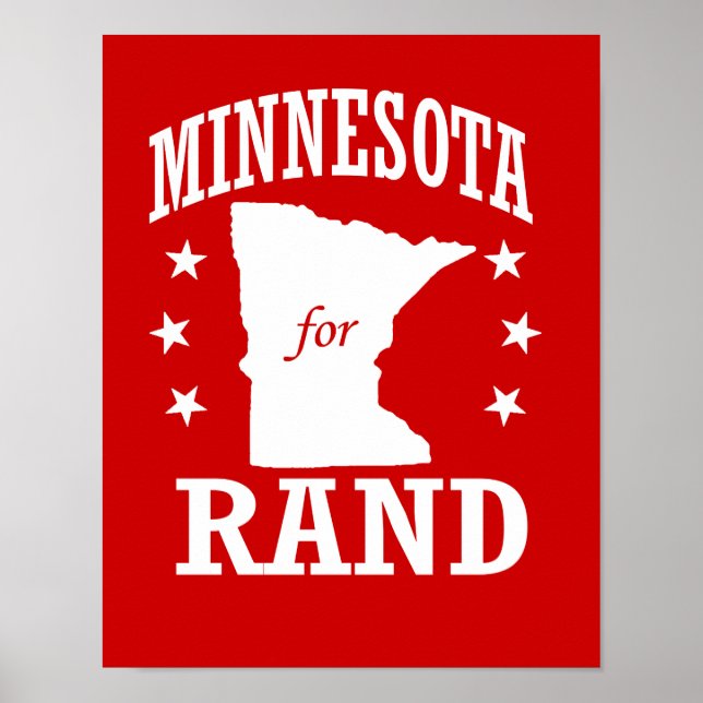 POSTER MINNESOTA PARA RAND PAUL (Frente)