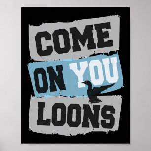 Poster Minnesota Soccer Loon - Vamos Você Loons