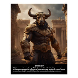 Póster Minotauro