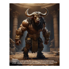 Póster Minotauro
