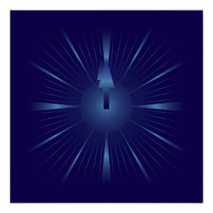 Póster minuto de safira