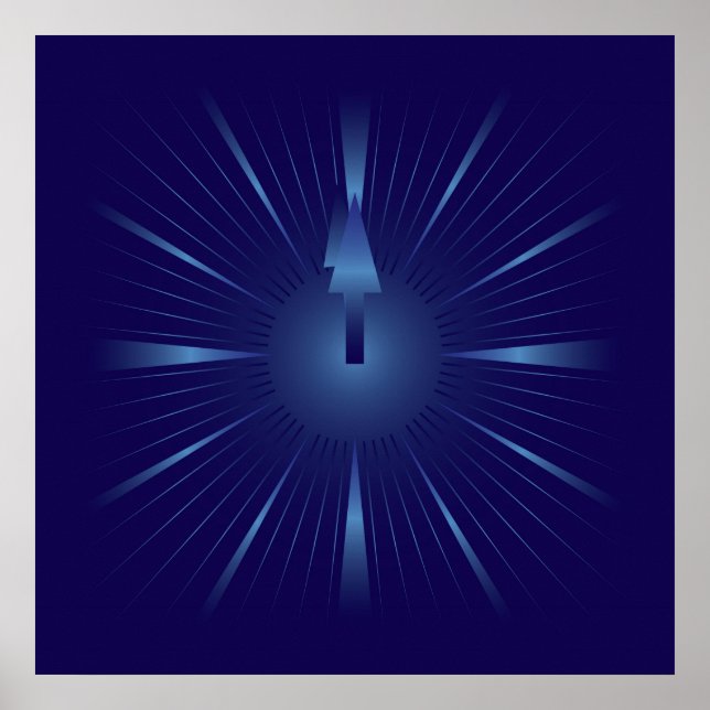 Póster minuto de safira (Frente)