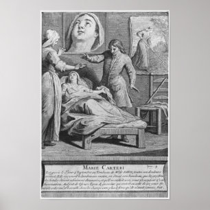 Póster Miraculous healing of a blind woman