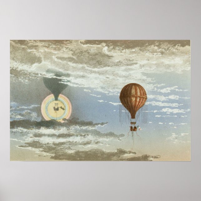 Poster Mirage and luminous aureola. (Frente)