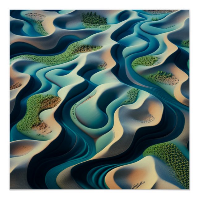 Póster Mirage Currents (Frente)