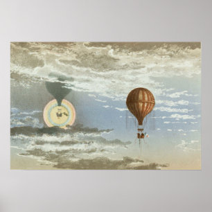 Poster Miragem e auréola luminosa.