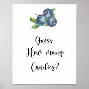 Poster Miramelo - adivinhe quantos doces Cartaz