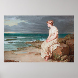 Poster MiRANDA, por John William Waterhouse - 1875
