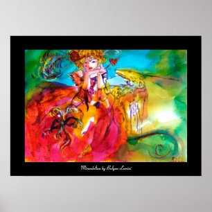 Poster MIRANDOLINA/Máscaras de Carnaval Veneza