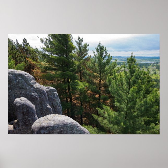 Poster Mirante do Forest Valley em Castle Mound (Frente)