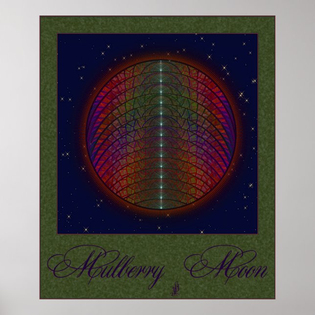 Poster Mirberry Rainbow Moon (Frente)