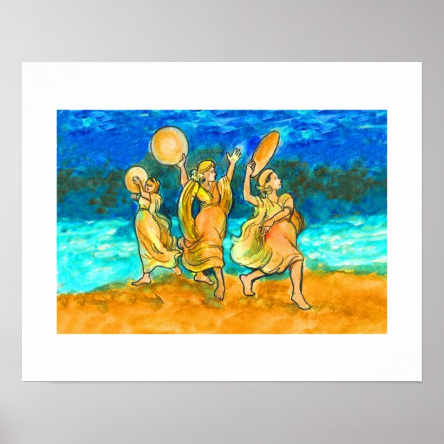 Poster Miriam's Song of the Sea (Frente)